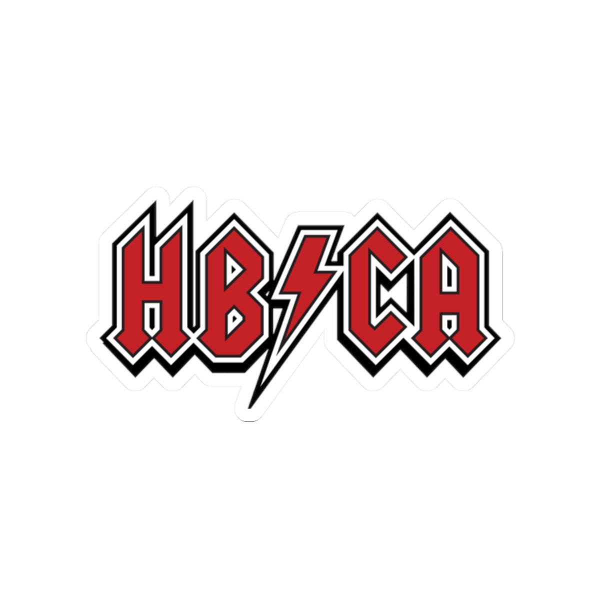 HB Rocks Kiss-Cut Sticker – Loud and Local