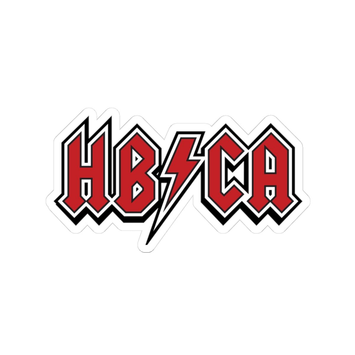 HB Rocks Kiss-Cut Sticker – Loud and Local