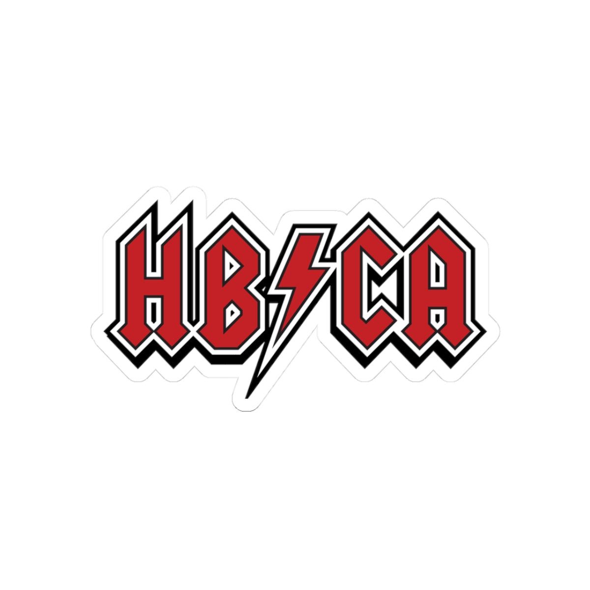 HB Rocks Kiss-Cut Sticker – Loud and Local