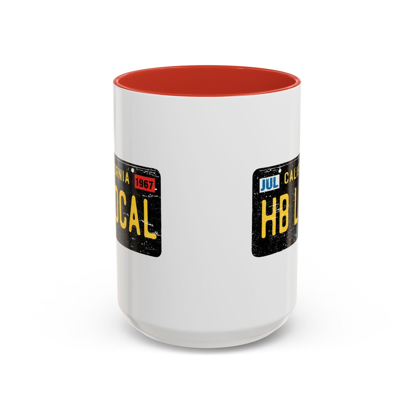HB Local License Plate 15oz Large Coffee Mug