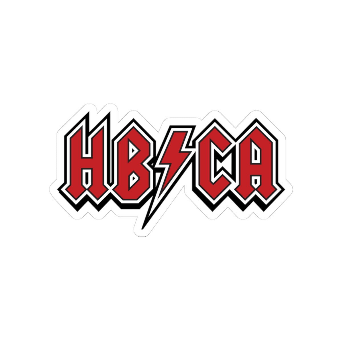 HB Rocks Kiss-Cut Sticker – Loud and Local