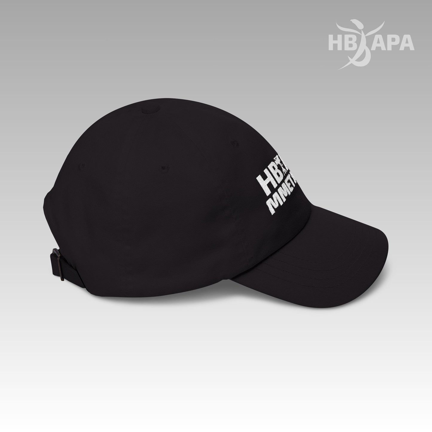 HBAPA MMET Media Embroidered Logo Classic Hat