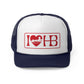 I Heart HB Pier Trucker Hat