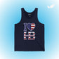 I Heart HB USA Unisex Jersey Tank Top
