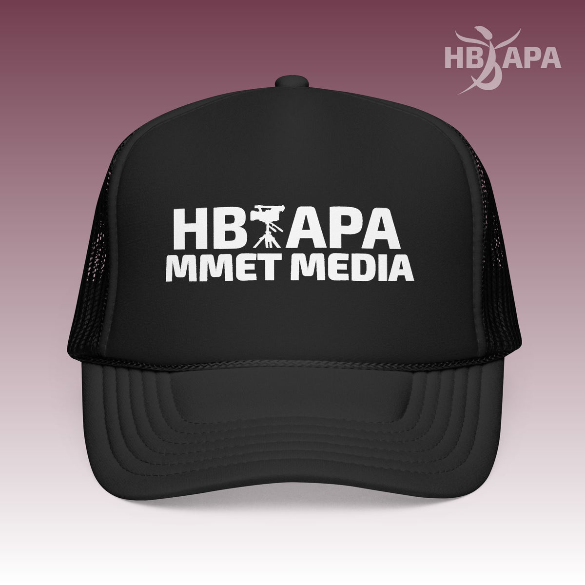 HBAPA MMET Media - Foam Trucker Hat