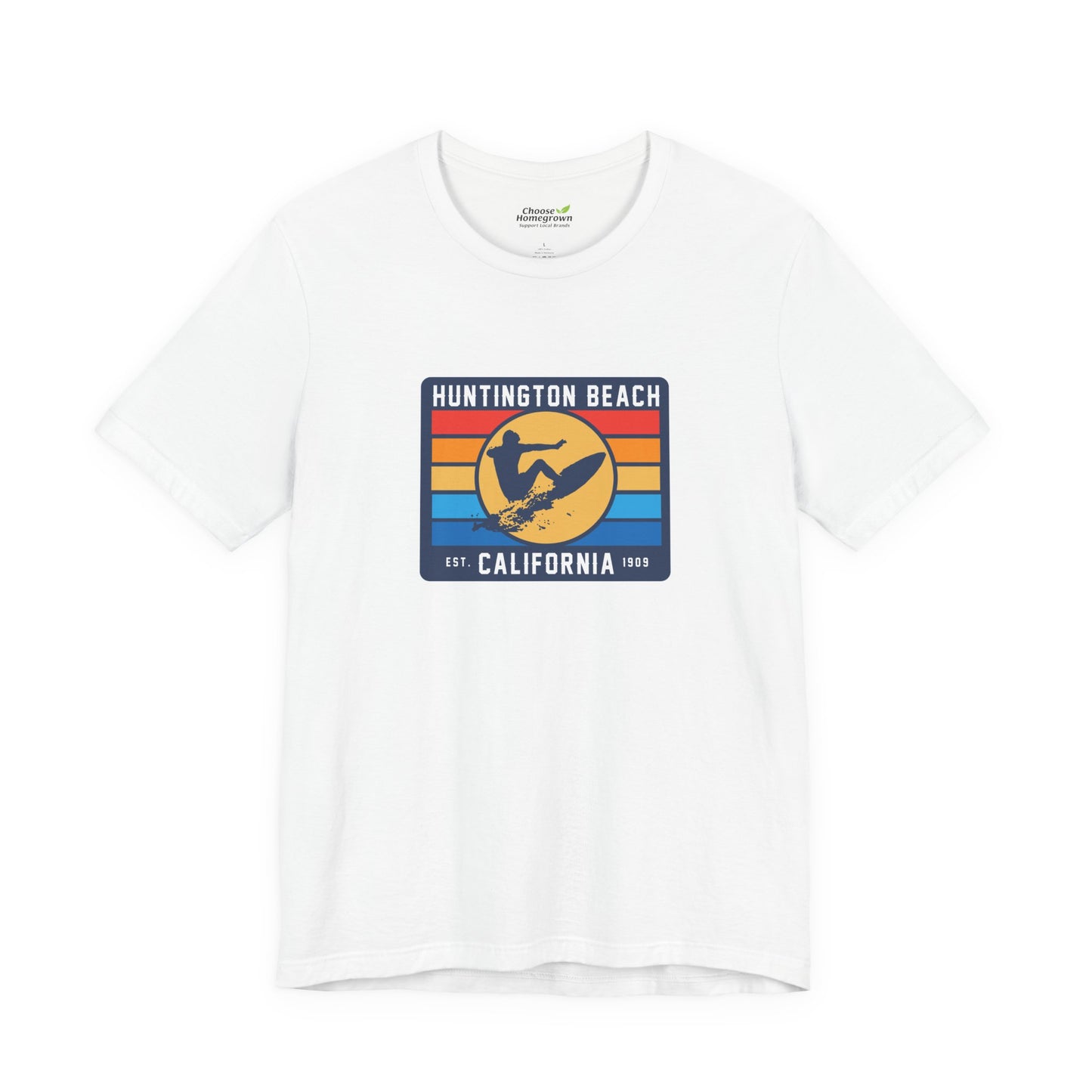Sunset Surfer T-shirt – Premium Modern Fit