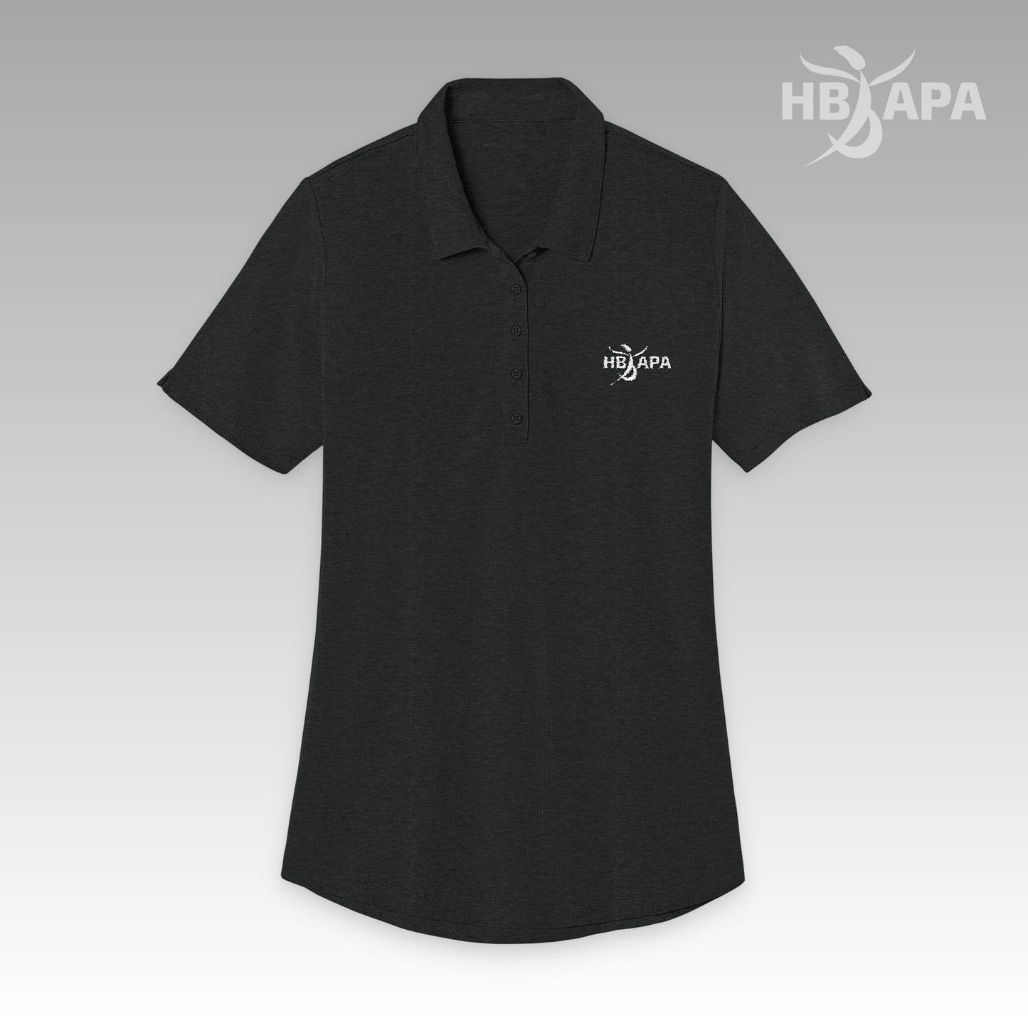 HBAPA Official Women's Performance Polo with Embroidered Logo