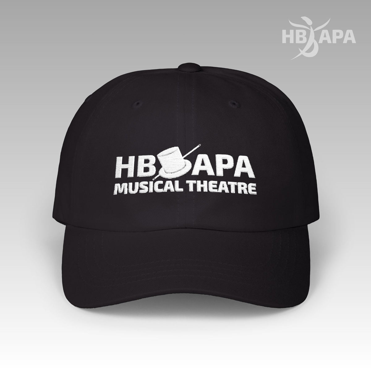 HBAPA Musical Theatre Embroidered Logo Classic Hat