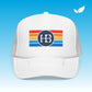 Huntington Beach Colorband Unisex Trucker Hat
