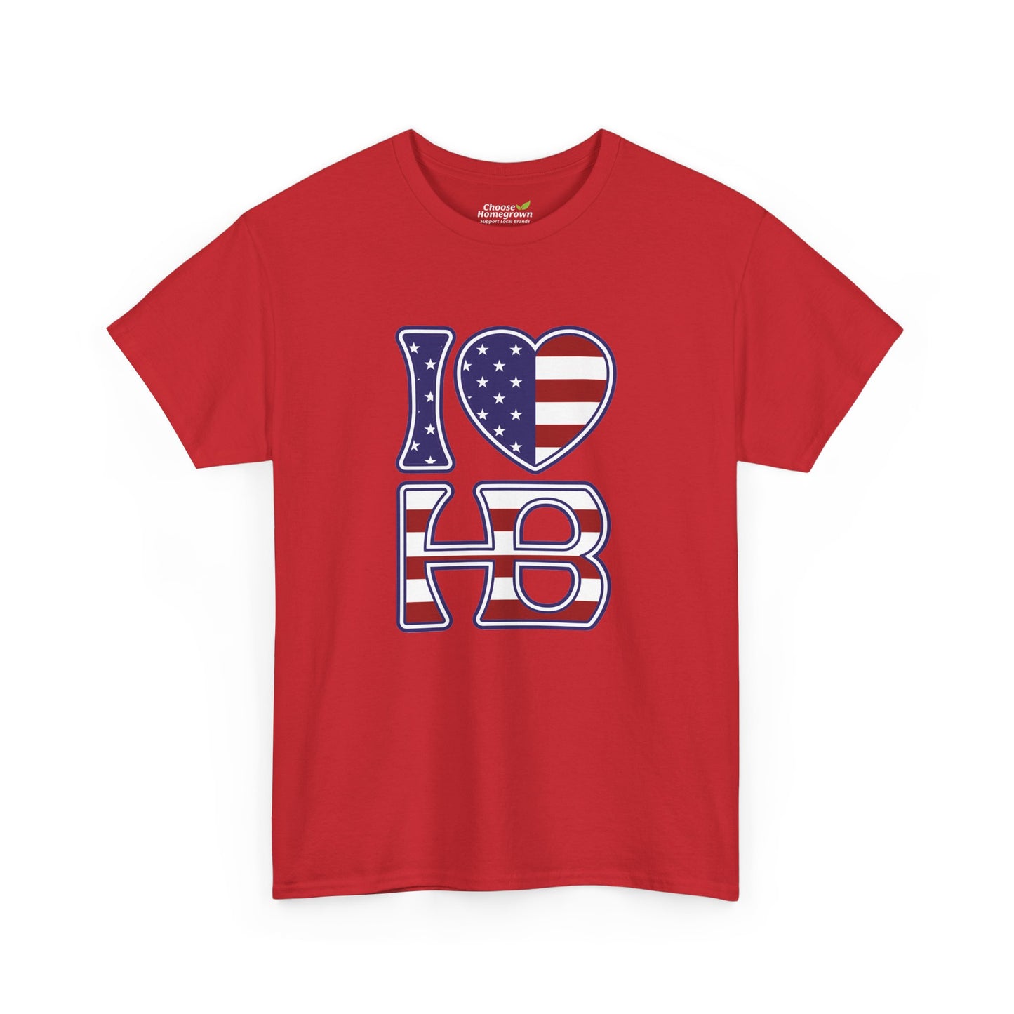 I Heart HB USA Unisex Classic Fit T-shirt