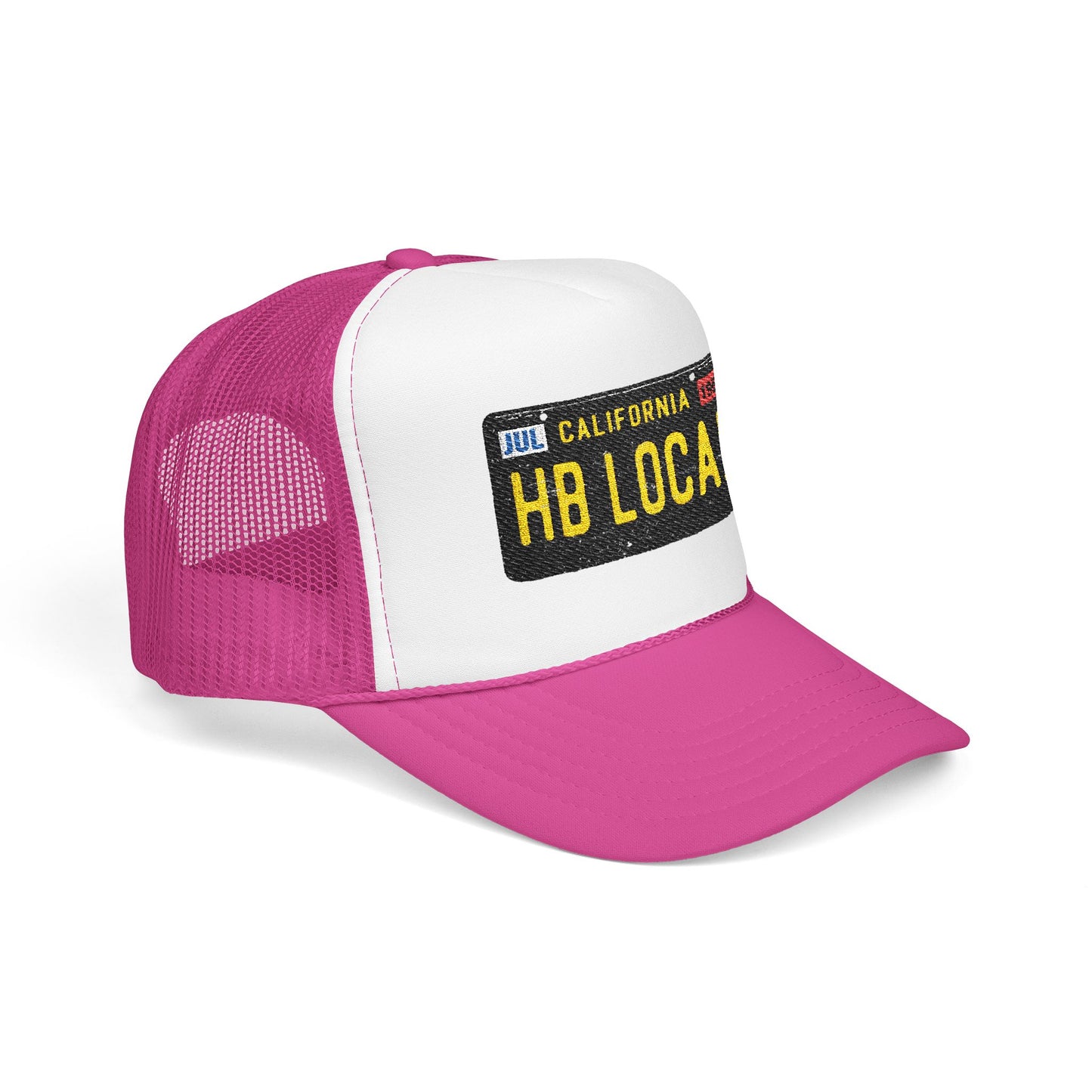 HB Local License Plate Design Unisex Trucker Hat