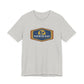 Huntington Beach Surfer Hexagon Retro Unisex Premium Modern Fit T-shirt