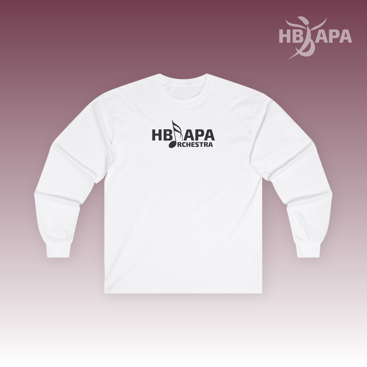 HBAPA Orchestra Logo Unisex Long Sleeve T-shirt