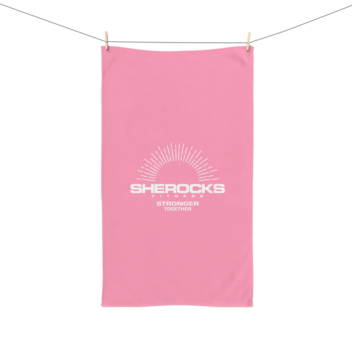 She Rocks Stronger Together Workout Towel