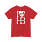 I Heart HB Pier Silhouette Unisex Classic Fit T-Shirt