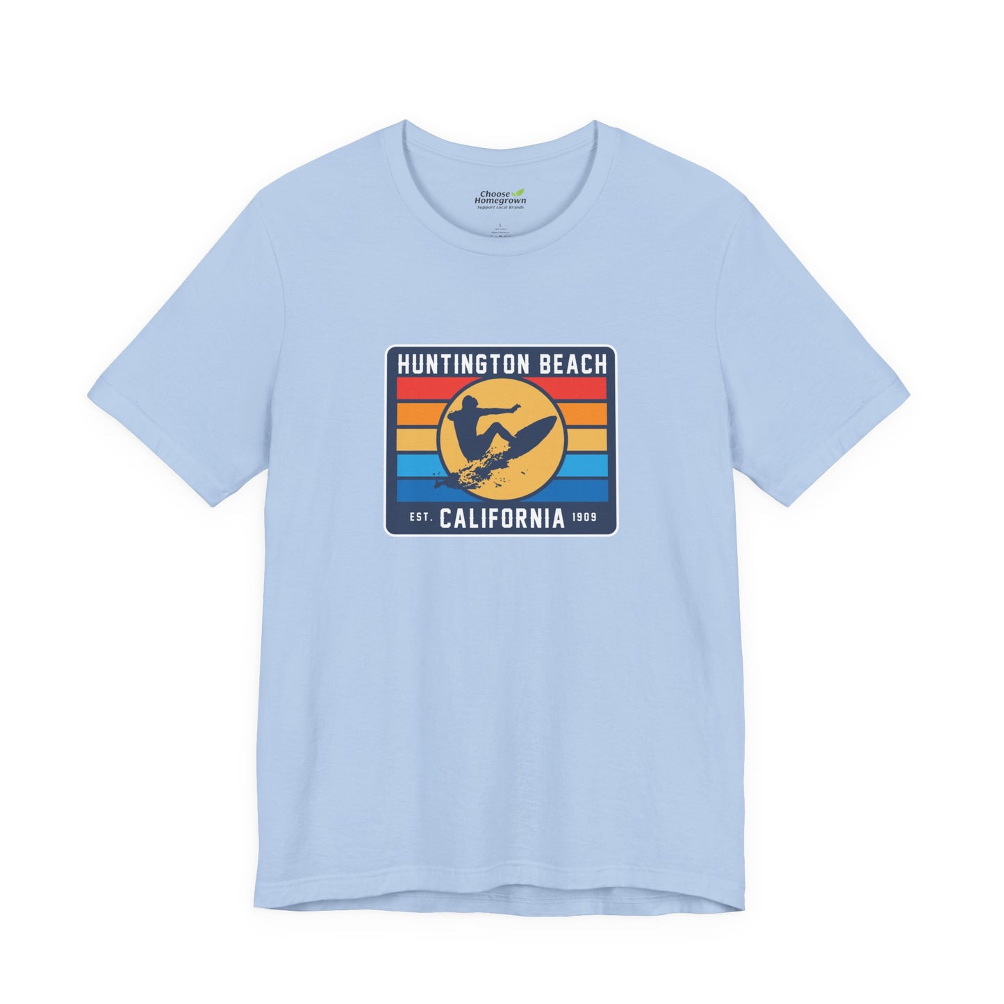 Sunset Surfer T-shirt – Premium Modern Fit