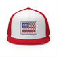 Huntington Beach USA Stars and Stripes Flag Unisex Trucker Hat