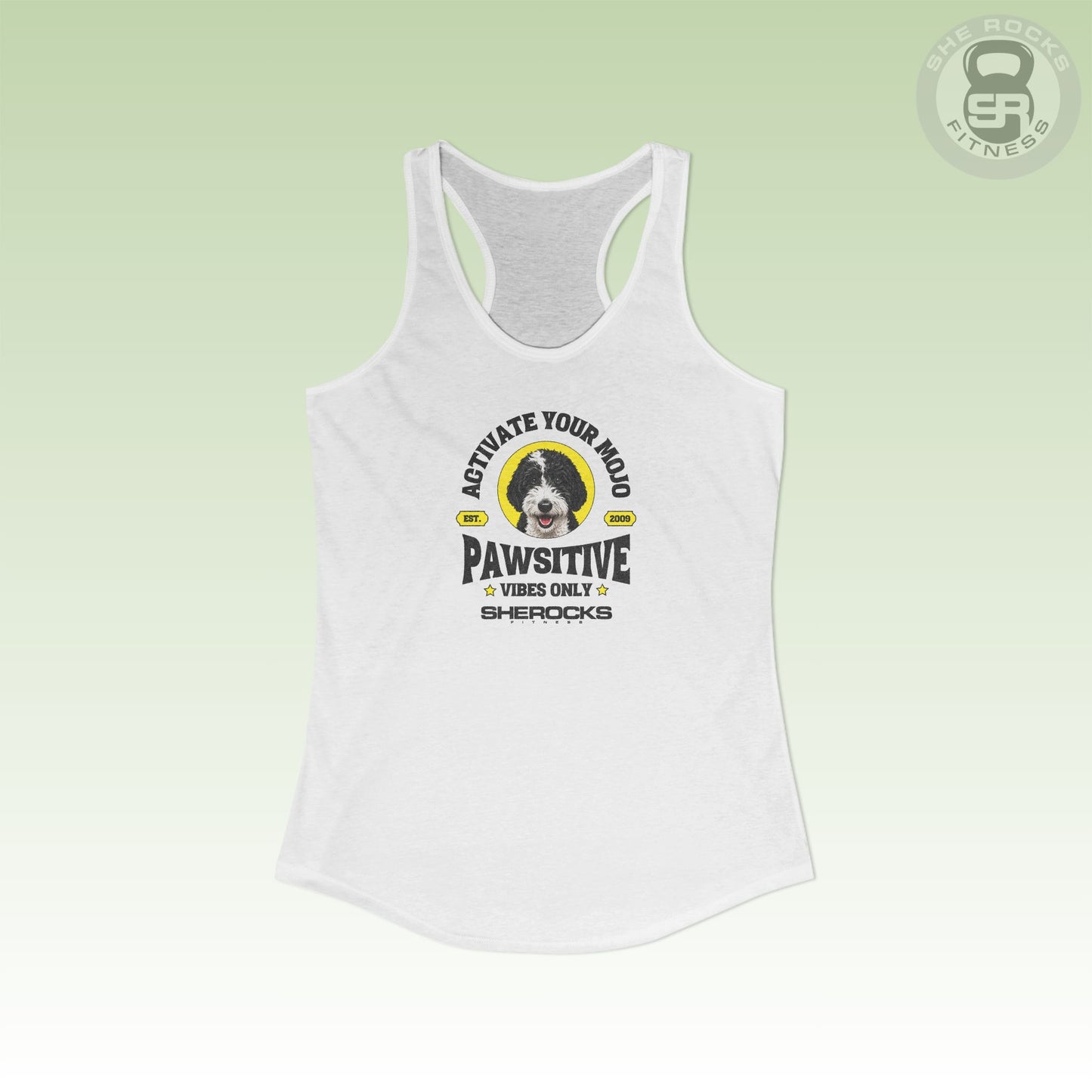 She Rocks Activate Your Mojo Racerback Tank