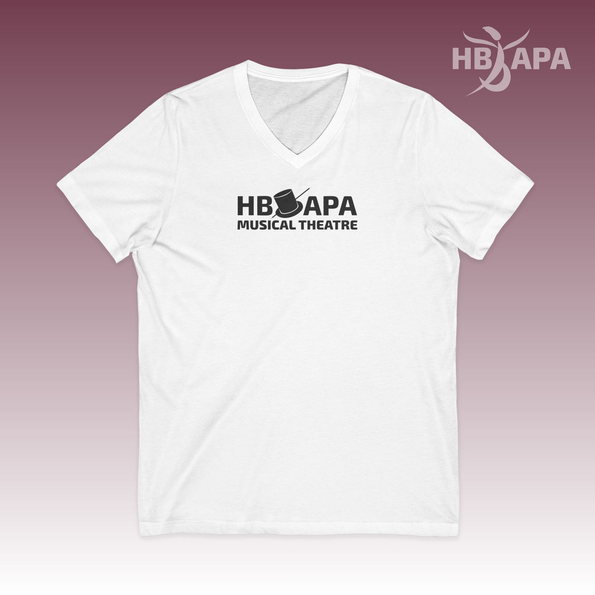 HBAPA Musical Theatre Premium V-neck T-shirt