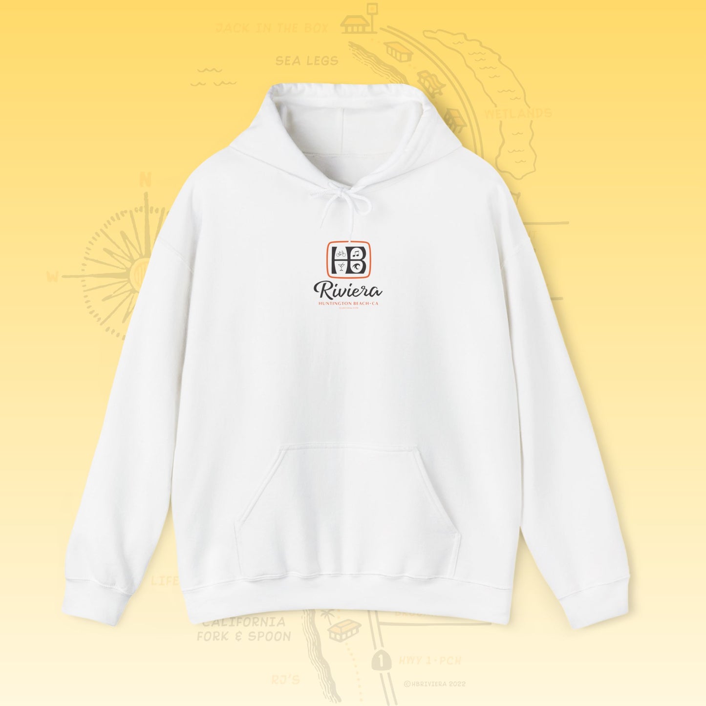 HB Riviera Unisex Heavy Blend Pullover Hoodie
