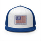 Huntington Beach USA Stars and Stripes Flag Unisex Trucker Hat