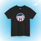 Huntington Beach Pier Stars and Stripes Classic Fit T-shirt