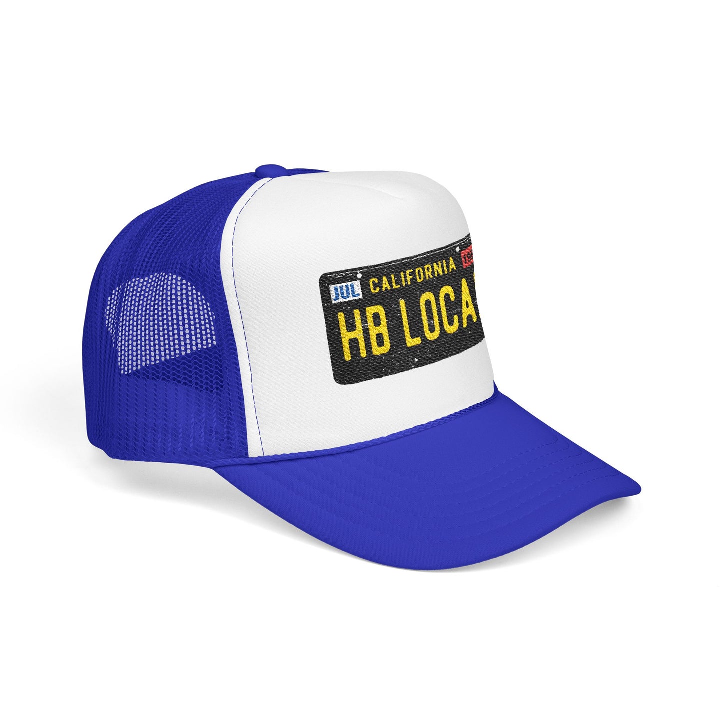 HB Local License Plate Design Unisex Trucker Hat