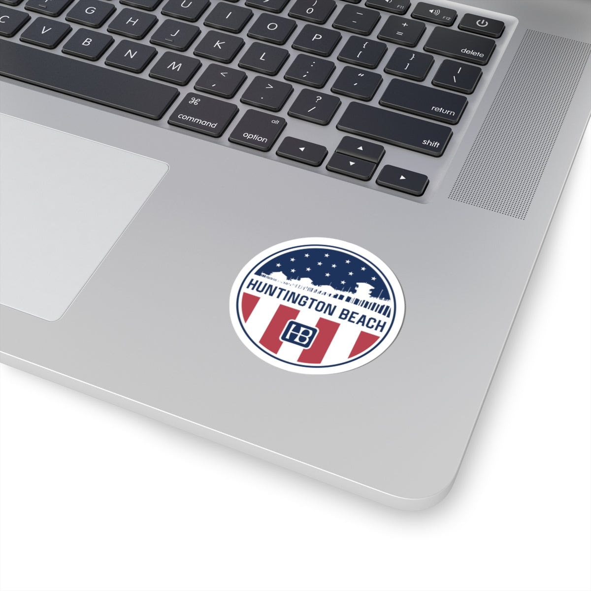 HB Pier Patriotic Stars and Stripes Kiss-cut Sticker / Decal