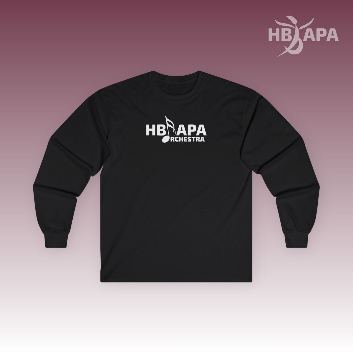 HBAPA Orchestra Logo Unisex Long Sleeve T-shirt
