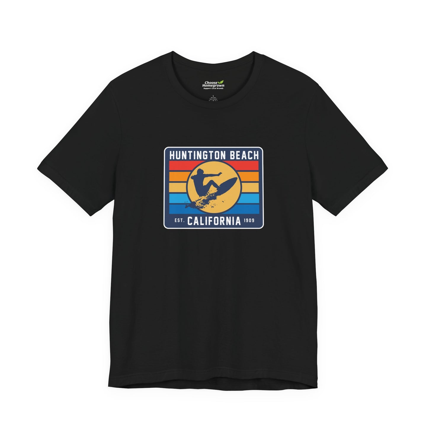 Sunset Surfer T-shirt – Premium Modern Fit