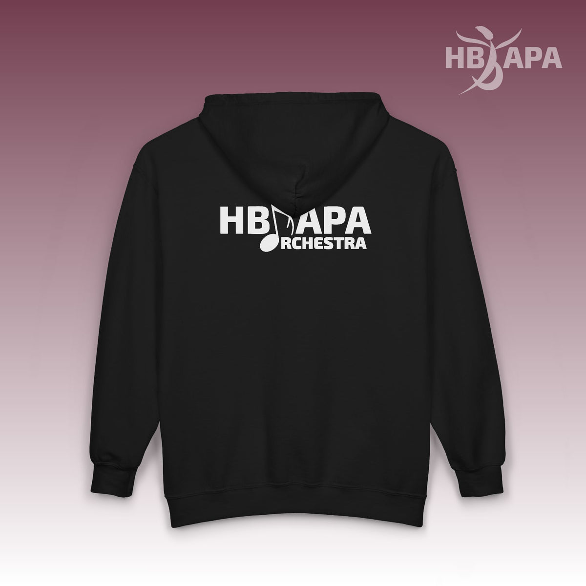 HBAPA Orchestra Unisex Heavy Blend Full-Zip Hoodie