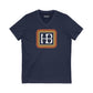 HB Classic Icon Retro Colors Unisex Premium Modern Fit V-neck T-shirt