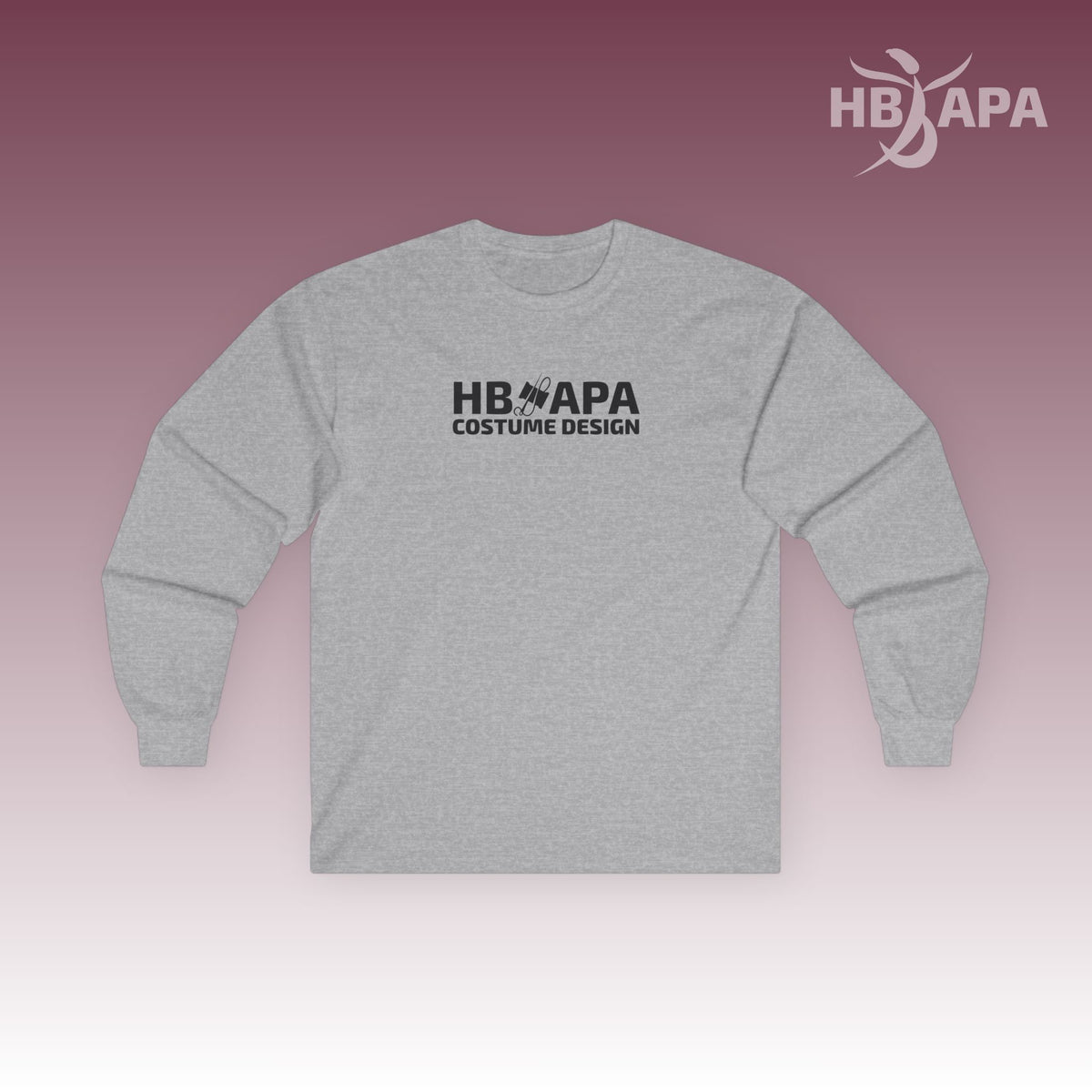 HBAPA Costume Design Logo Unisex Long Sleeve T-shirt