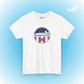Huntington Beach Pier Stars and Stripes Classic Fit T-shirt