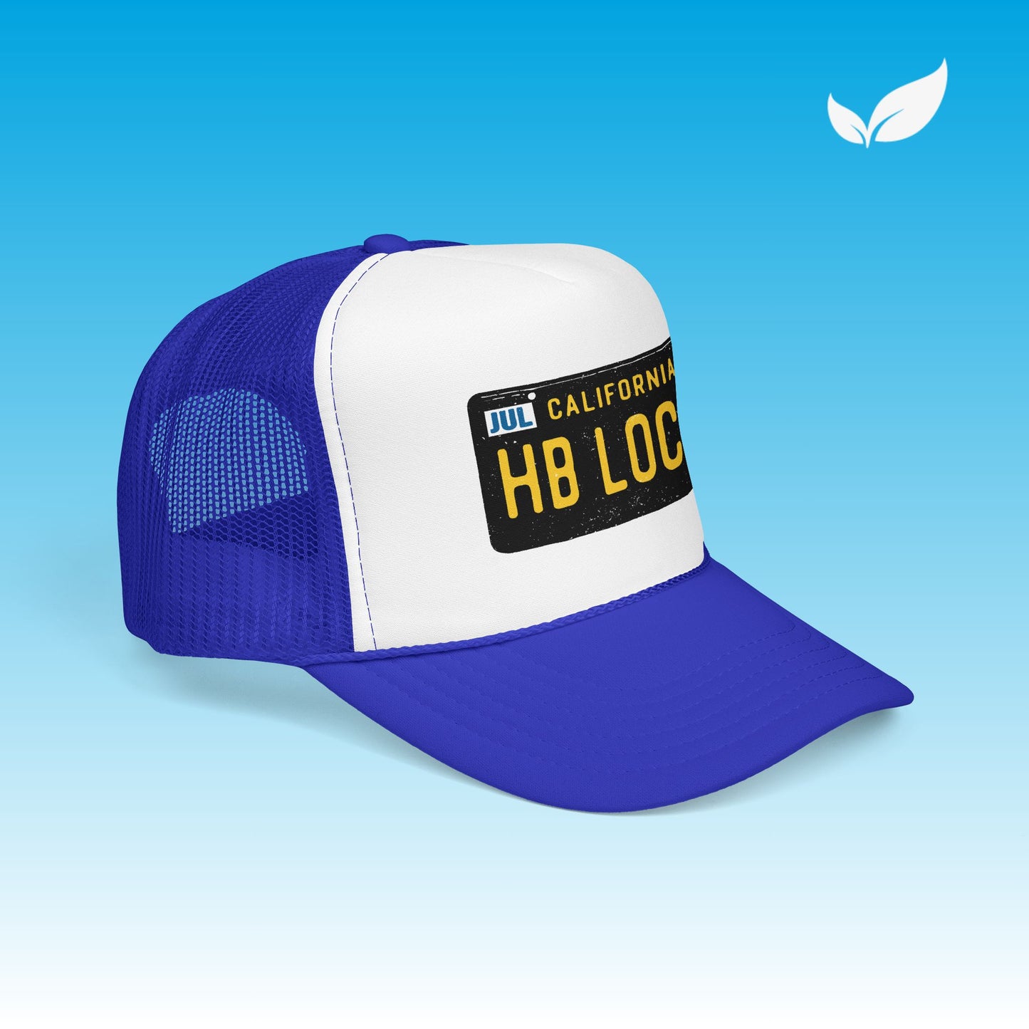 HB Local License Plate Unisex Trucker Hat