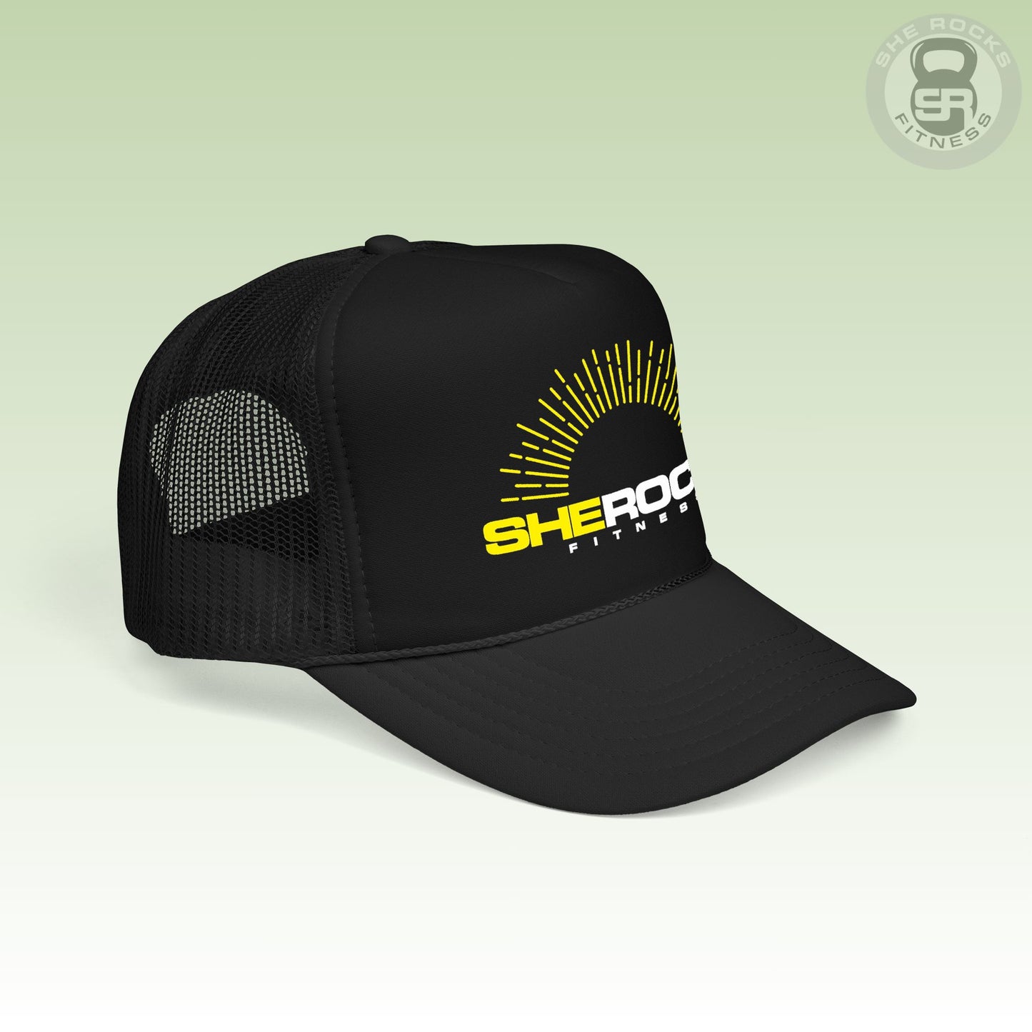 She Rocks Rays of Sunshine Trucker Hat