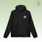She Rocks Rays of Sunshine Full-Zip Hooded Windbreaker Jacket (Relaxed Unisex Fit)