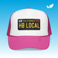 HB Local License Plate Unisex Trucker Hat