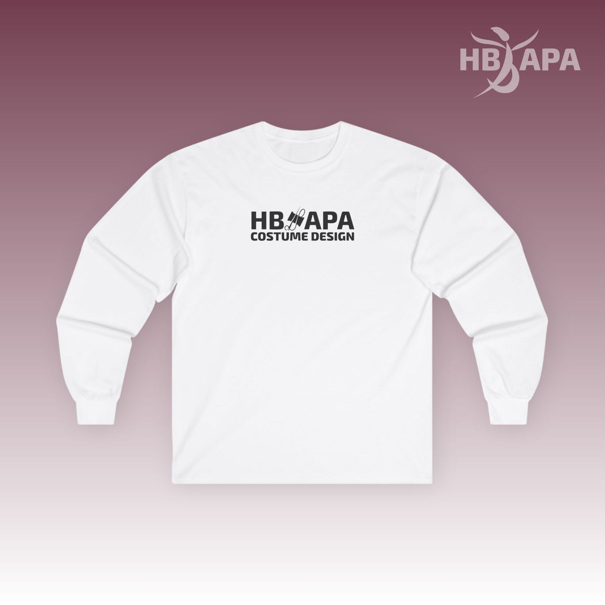 HBAPA Costume Design Logo Unisex Long Sleeve T-shirt