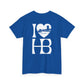 I Heart HB Pier Silhouette Unisex Classic Fit T-shirt