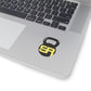 She Rocks Fitness Kiss-Cut Sticker / Decal