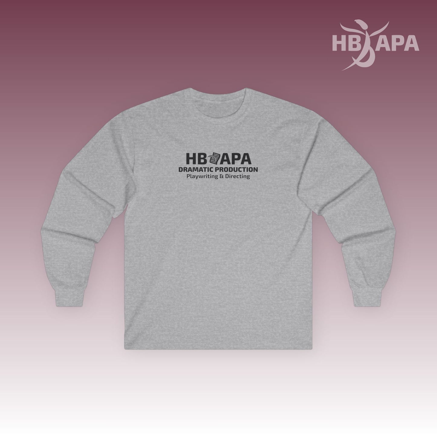 HBAPA Dramatic Production Logo Unisex Long Sleeve T-shirt