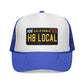 HB Local License Plate Design Unisex Trucker Hat