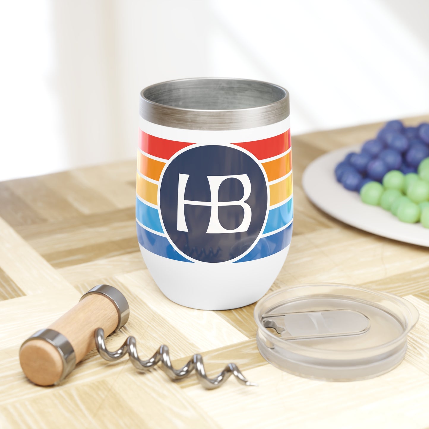 HB Colorband Wine Tumbler