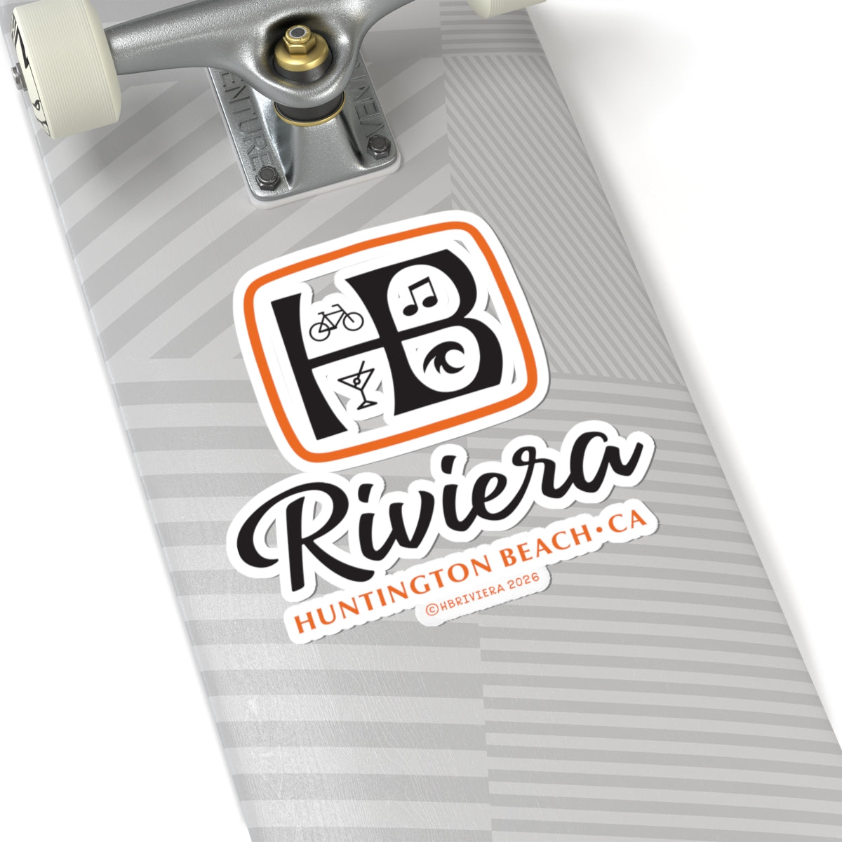 HB Riviera Kiss-Cut Sticker / Decal