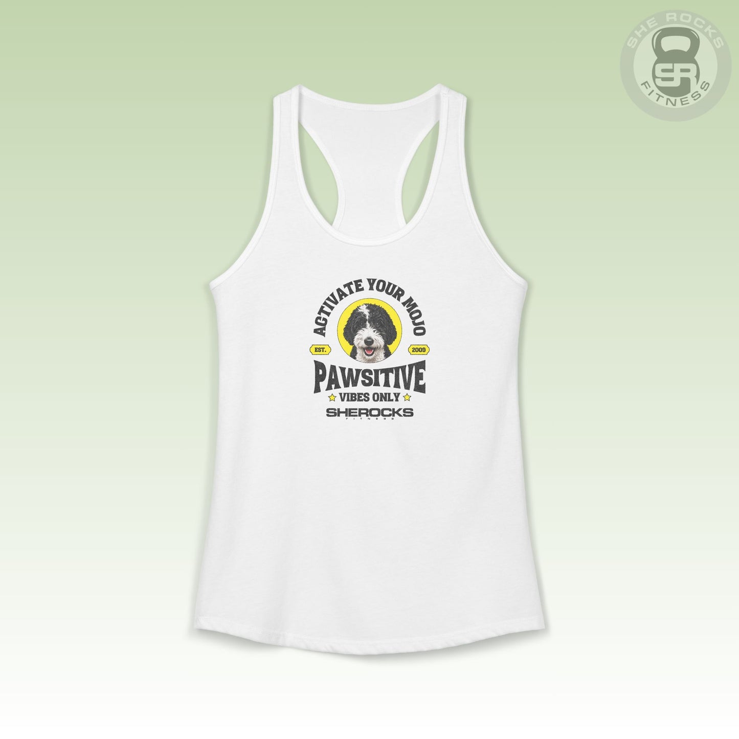 She Rocks Activate Your Mojo Racerback Tank
