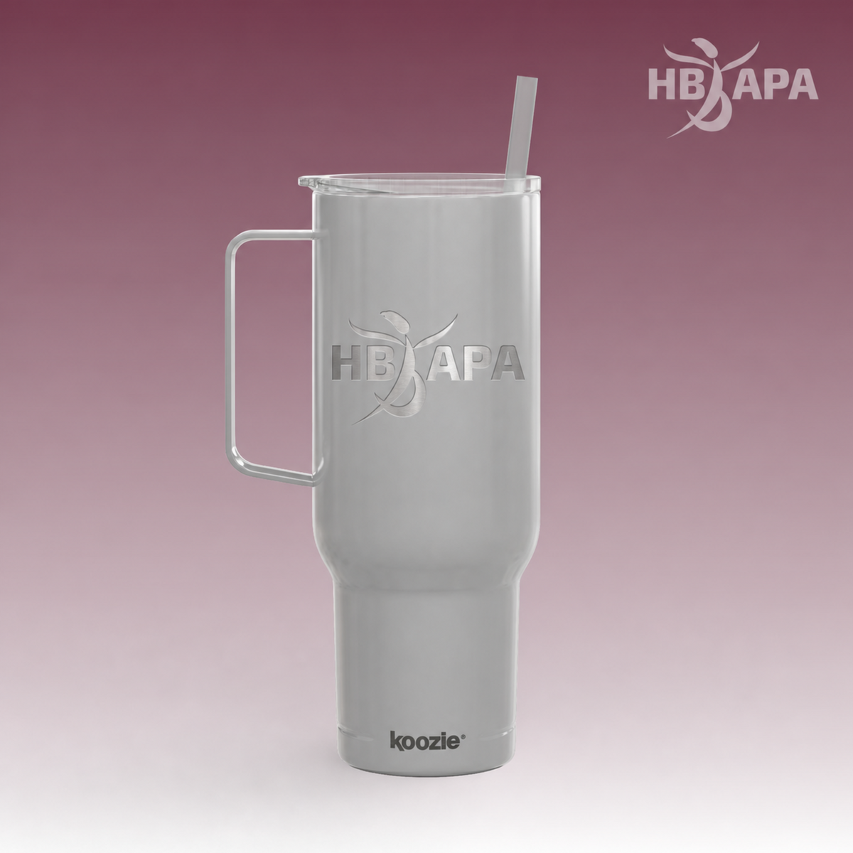 HBAPA Official Logo Insulated Tumbler with Lid, 40oz
