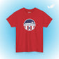 Huntington Beach Pier Stars and Stripes Classic Fit T-shirt