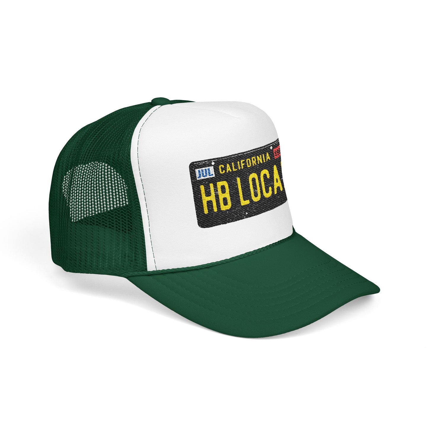 HB Local License Plate Design Unisex Trucker Hat
