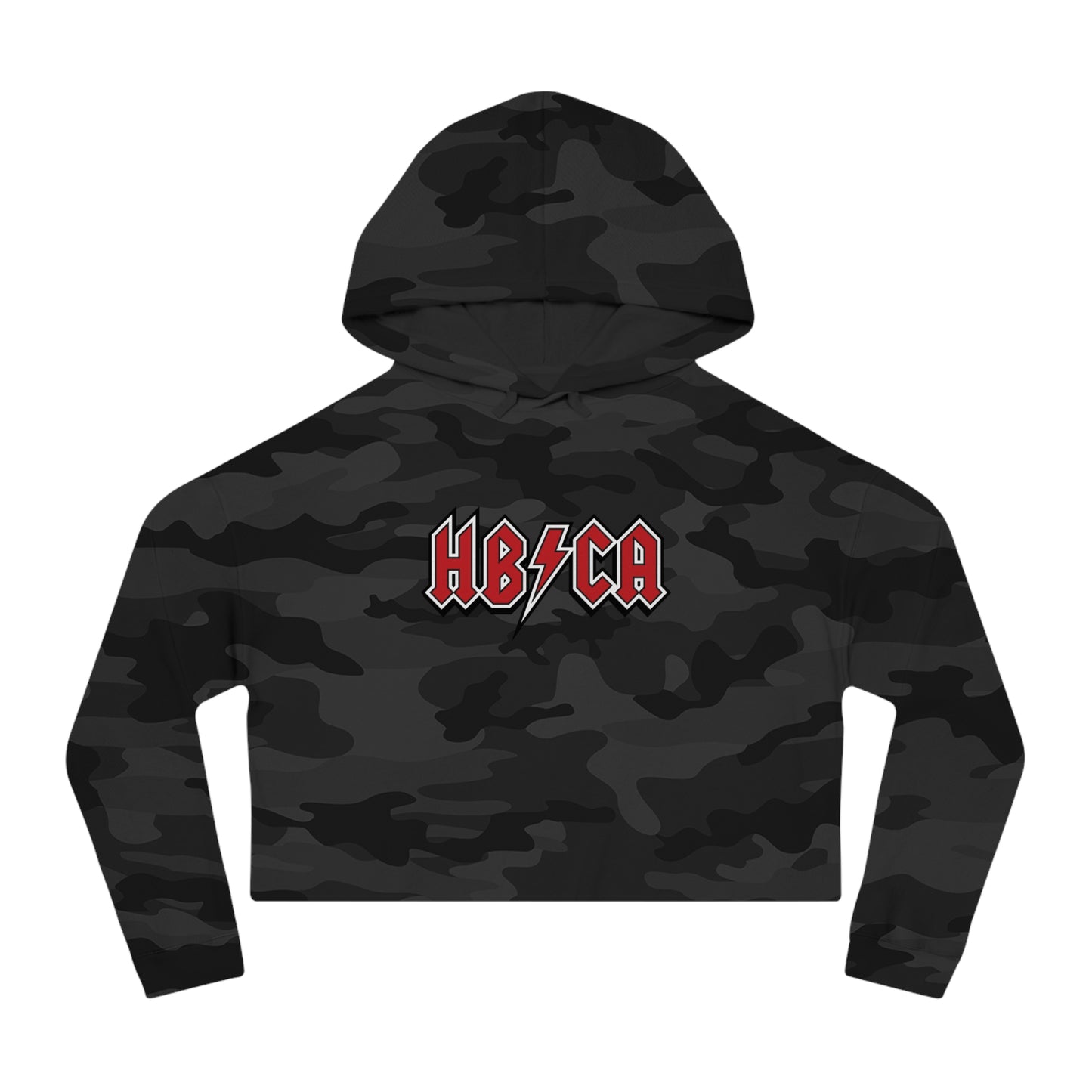 HB Rocks Cropped Hoodie – Premium Classic Fit